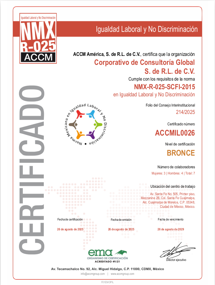 Certificación Nacional